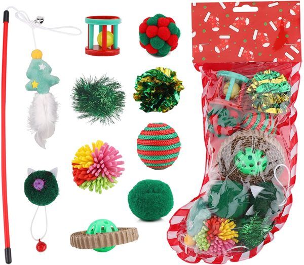 10 regalos de Navidad para gatos juguetes